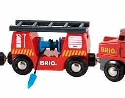 Alternative view of BRIO RESCUE FIREFIGHTING TRAIN