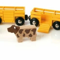 Alternative view of BRIO TRAIN FARM TRAIN