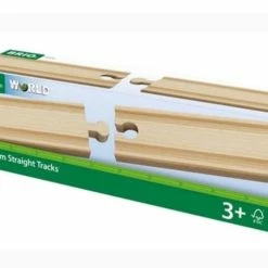 BRIO TRACKS MEDIUM STRAIGHT 4PCS