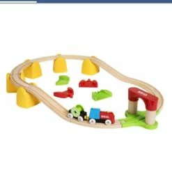 Alternative view of BRIO MY FIRST RAILWAY B/O TRAIN SET 25 P