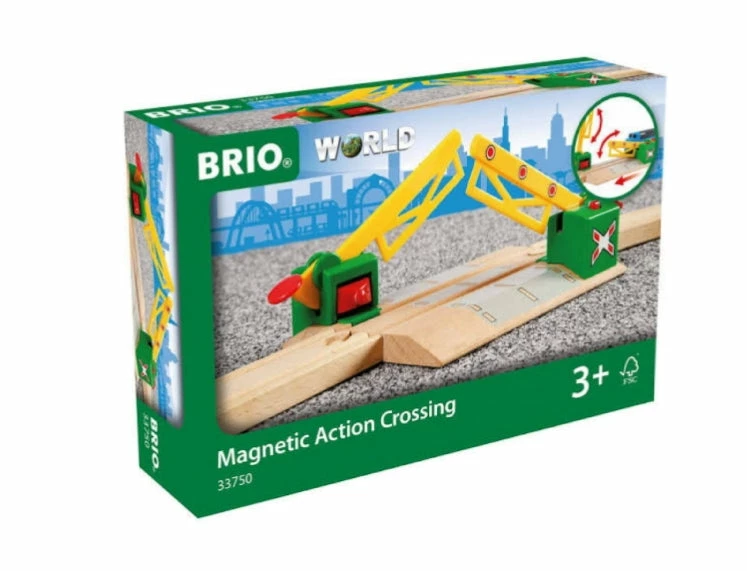 BRIO MAGNETIC ACTION CROSSING 3 BRIO MAGNETIC ACTION CROSSING