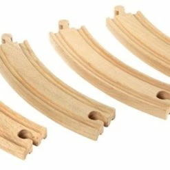Alternative view of BRIO TRACKS LARGE CURVED 4PCS