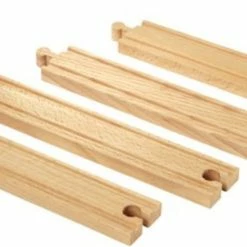 Alternative view of BRIO TRACKS LONG STRAIGHT 4PCS