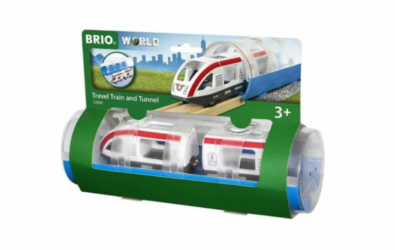 BRIO TRAIN TRAVEL TRAIN AND TUNNEL 3 BRIO TRAIN TRAVEL TRAIN AND TUNNEL