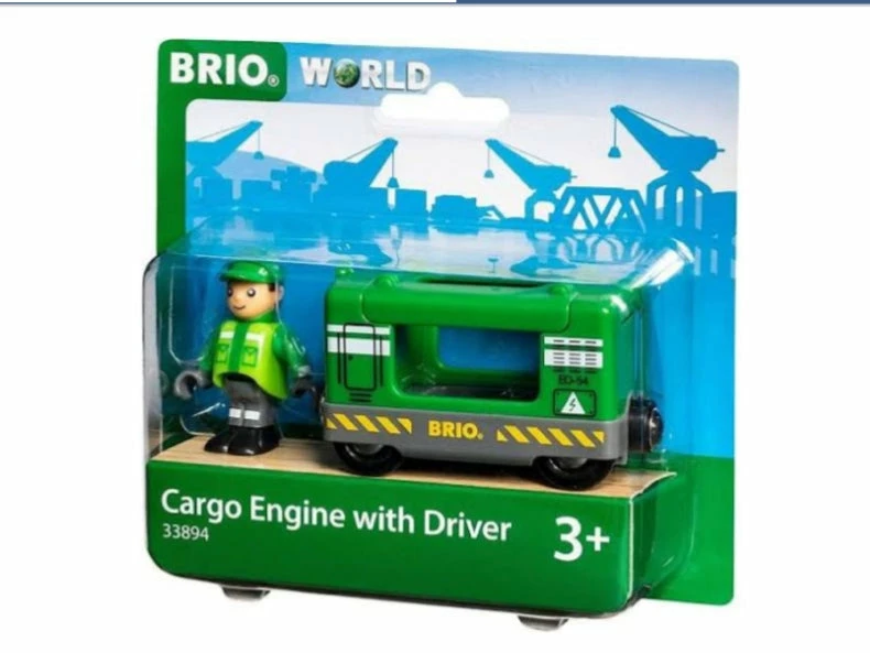 BRIO VEHICLE CARGO ENGINE WITH DRIVER 3 BRIO VEHICLE CARGO ENGINE WITH DRIVER