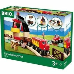 BRIO FARM RAILWAY SET 20 PC`