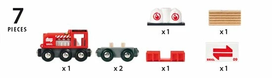 BRIO CARGO TRAIN 7PCS 5 BRIO CARGO TRAIN 7PCS - Image 3