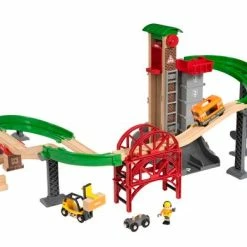 BRIO LIFT & LOAD WAREHOUSE SET 32PCS -BRIO SHOP 24244 11383 1024x1024@2x