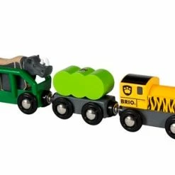 Alternative view of BRIO TRAIN SAFARI TRAIN 4PC