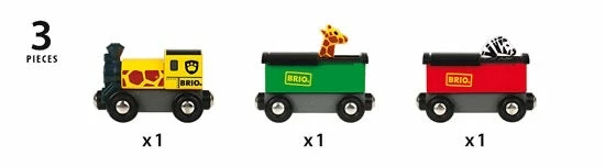 BRIO SAFARI TRAIN 3 PIECES 5 BRIO SAFARI TRAIN 3 PIECES - Image 3