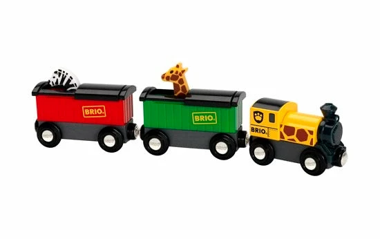 BRIO SAFARI TRAIN 3 PIECES 4 BRIO SAFARI TRAIN 3 PIECES - Image 2