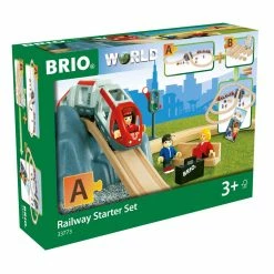 BRIO RAILWAY STARTER SET 26 PC
