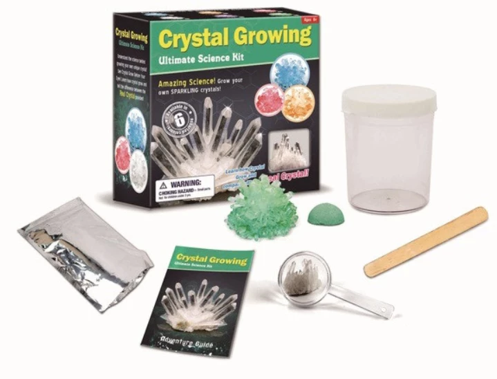CRYSTAL GROWING SCIENCE KIT 3 CRYSTAL GROWING SCIENCE KIT