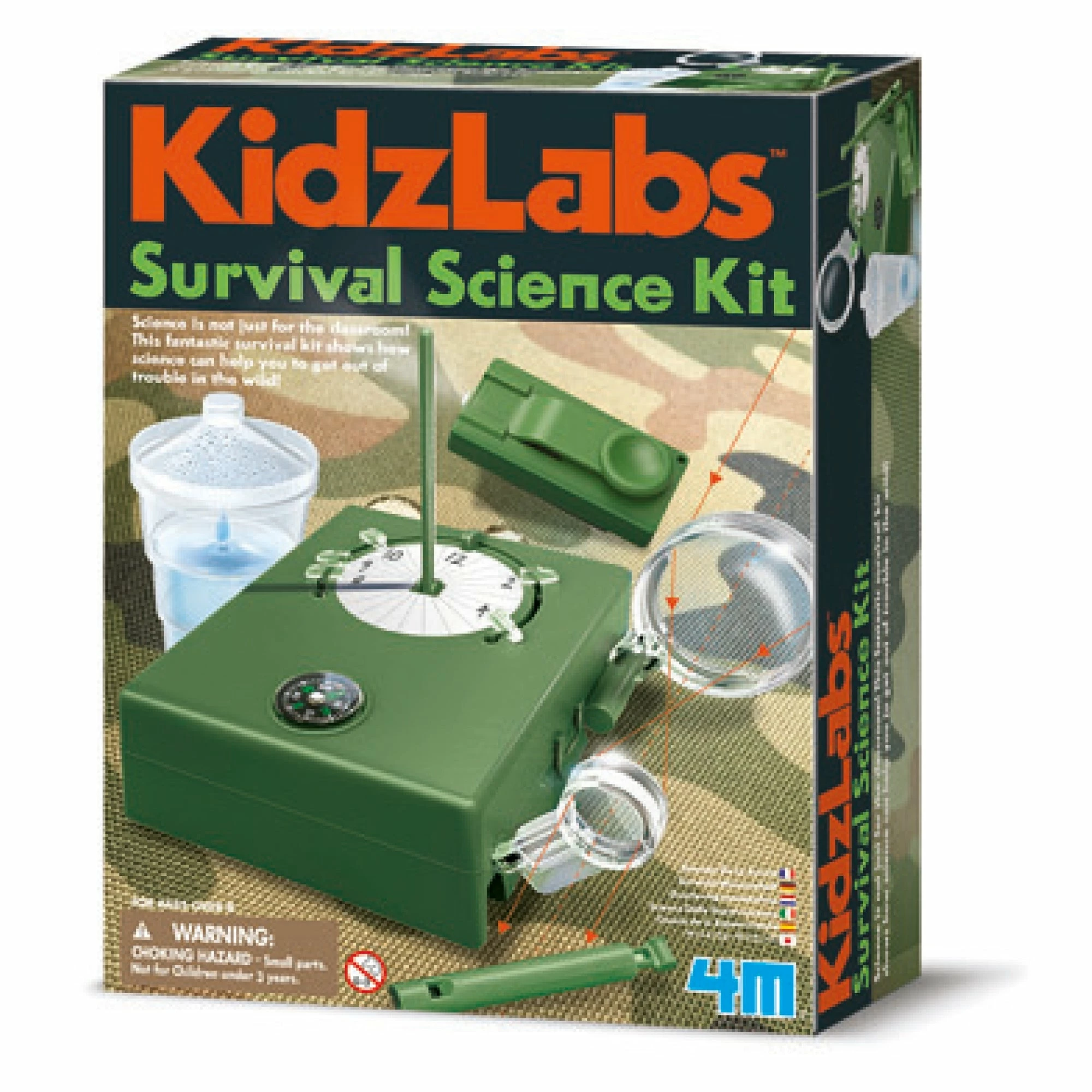 KIDZ LAB SURVIVAL SCIENCE KIT 3 KIDZ LAB SURVIVAL SCIENCE KIT