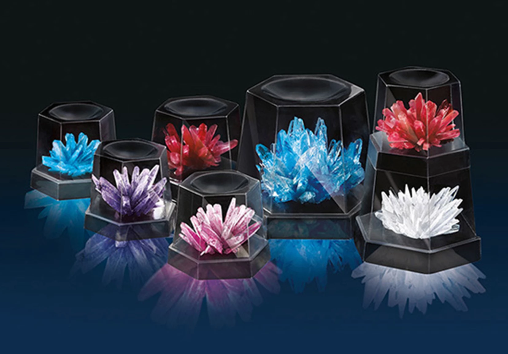 CRYSTAL GROWING EXPERIMANTAL KIT 5 CRYSTAL GROWING EXPERIMANTAL KIT - Image 3