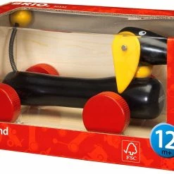 BRIO TODDLER DACHSHUND PULL ALONG