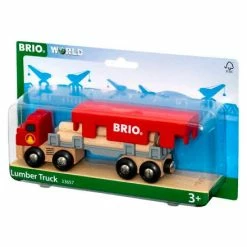BRIO VEHICLE LUMBER TRUCK 6 PCS