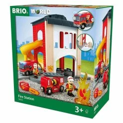 BRIO FIRE STATION 12 PIECES