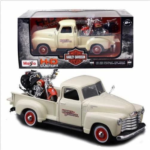 MAISTO 1:18 HARLEY DAVIDSON 1950 CHEV 3 MAISTO 1:18 HARLEY DAVIDSON 1950 CHEV