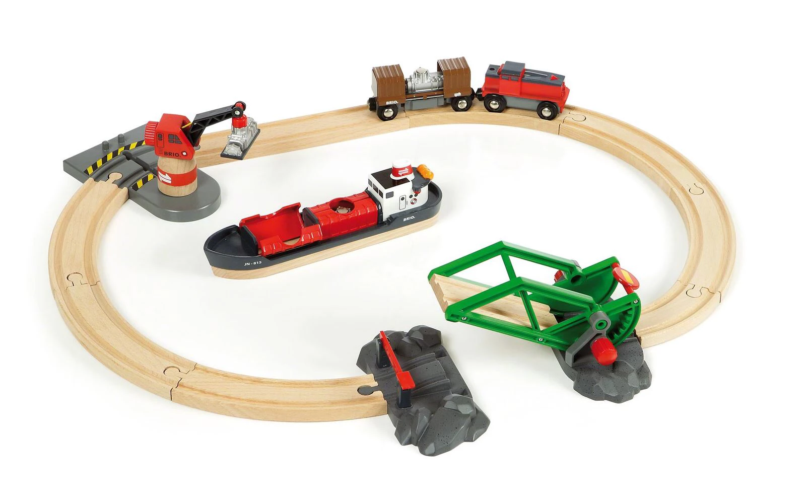 BRIO CARGO HARBOUR SET 16 PCS 4 BRIO CARGO HARBOUR SET 16 PCS - Image 2