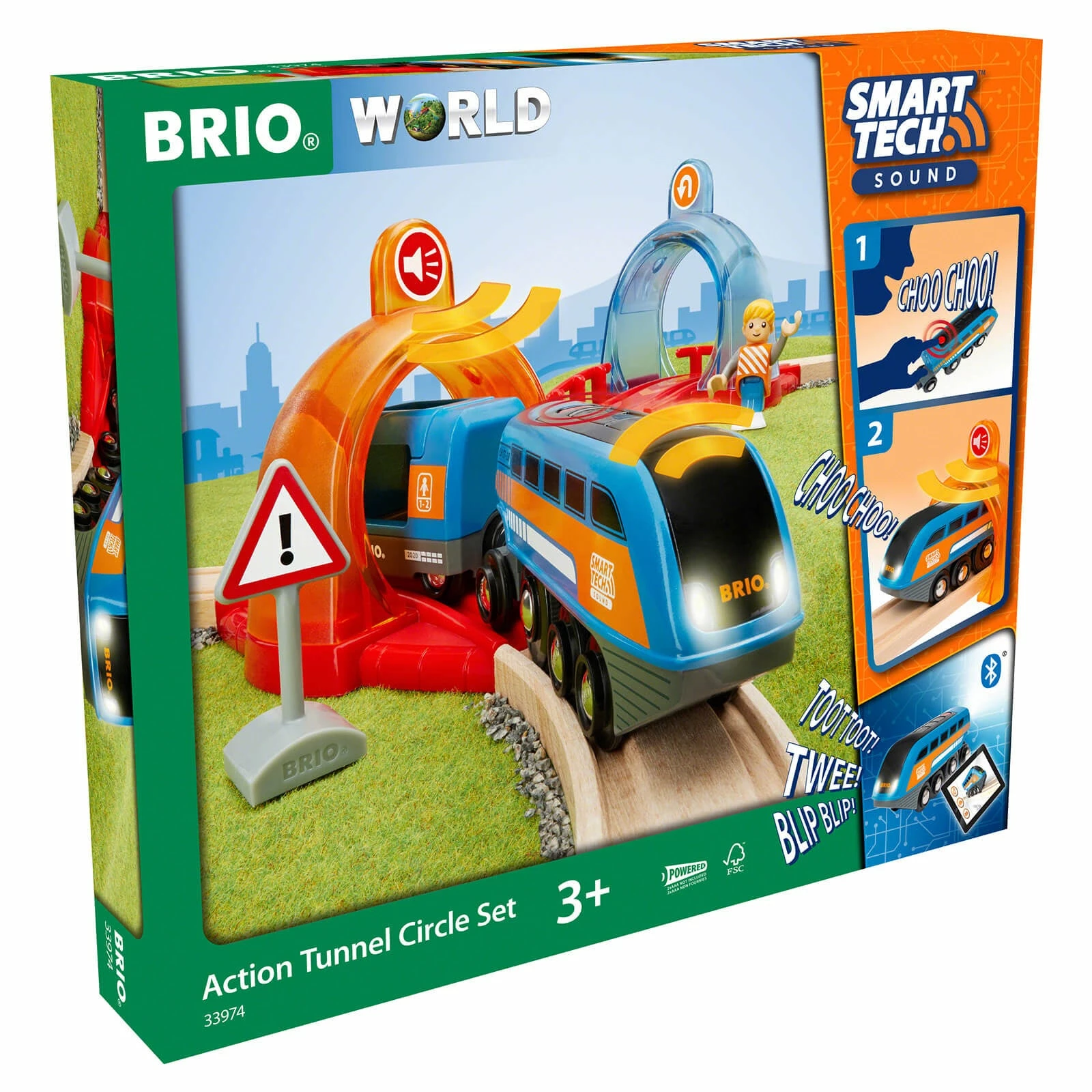 BRIO SMART TECH ACTION TUNNEL CIRCLE 3 BRIO SMART TECH ACTION TUNNEL CIRCLE