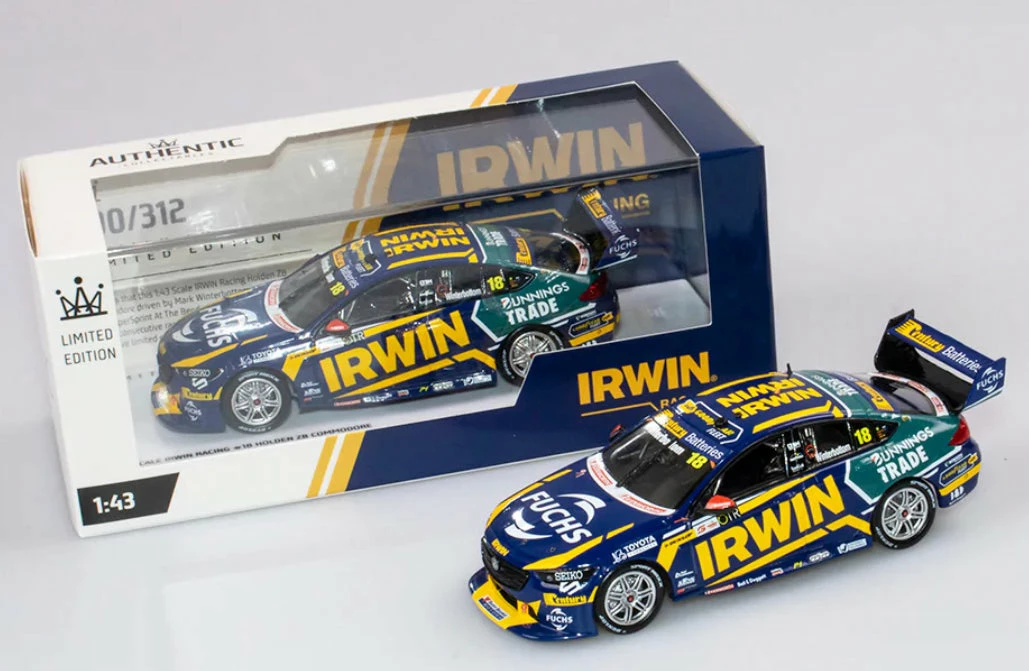 1:43 IRWIN RACING #18 HOLDEN ZB 2021 3 1:43 IRWIN RACING #18 HOLDEN ZB 2021