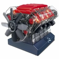 Alternative view of STEMNEX V8 MODEL ENGINE