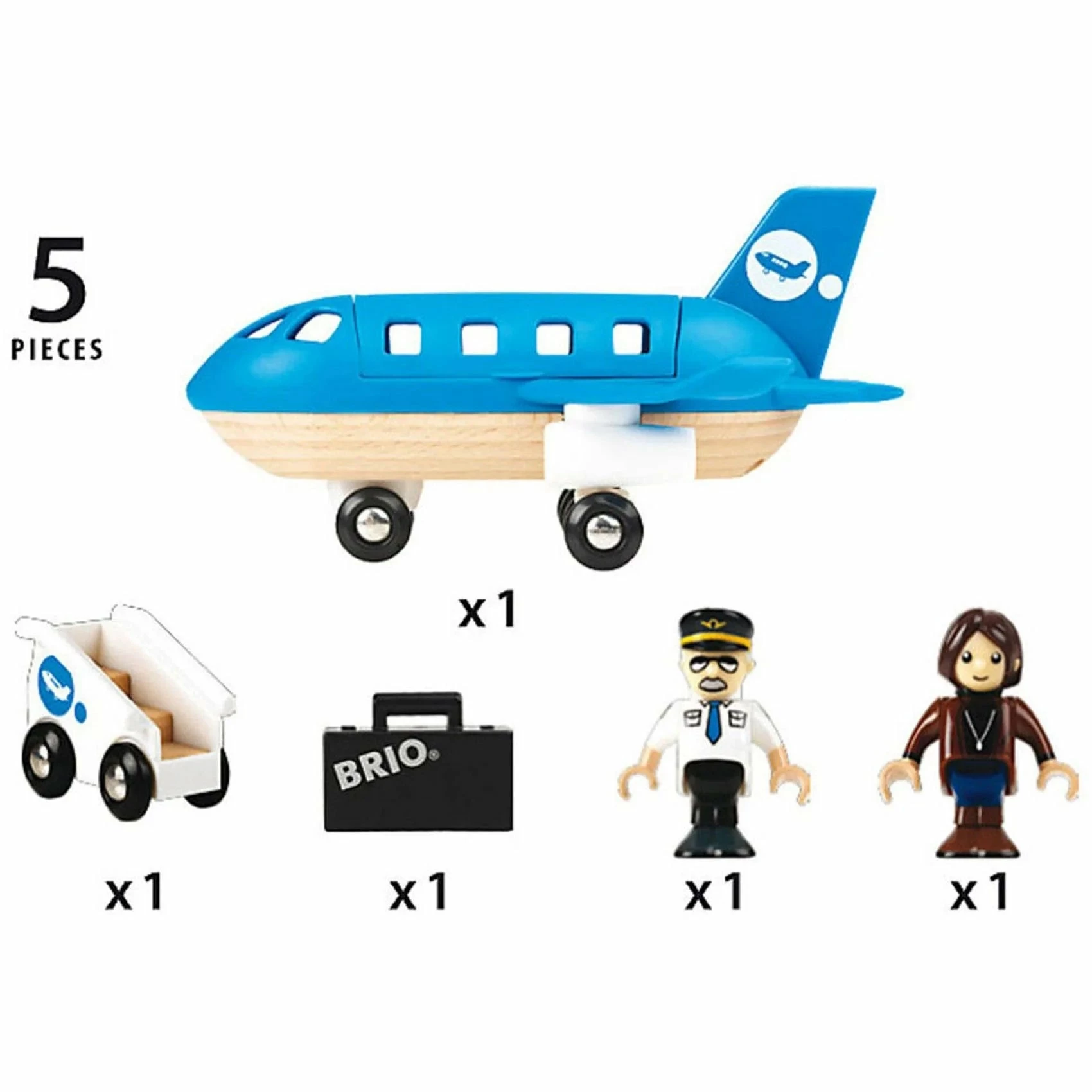 BRIO VEHICLE AIRPLANE 5 PIECES 6 BRIO VEHICLE AIRPLANE 5 PIECES - Image 4