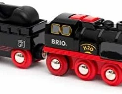 Alternative view of BRIO TRAIN B/O STEAMING TRAIN 3PC