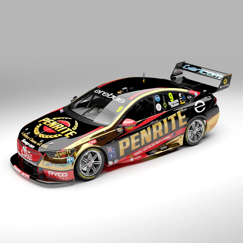 1:43 PENRITE RACING #9 2018 BATH POLE 3 1:43 PENRITE RACING #9 2018 BATH POLE