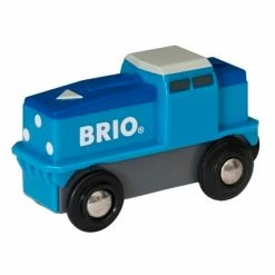 Alternative view of BRIO TRAIN CARGO BATTERY TRAIN
