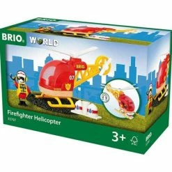 BRIO FIREFIGHTER HELICOPTER 3 PIECES
