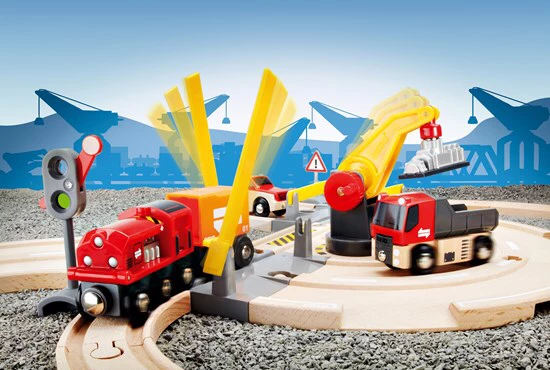 BRIO RAIL & ROAD CRANE SET 6 BRIO RAIL & ROAD CRANE SET - Image 4