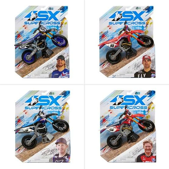 AMA SUPERCROSS 1:10 D/C MOTORCYCLE AST 3 AMA SUPERCROSS 1:10 D/C MOTORCYCLE AST