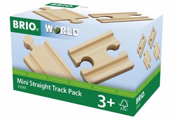 BRIO TRACKS MINI STRAIGHT PACK 4 PCS 3 BRIO TRACKS MINI STRAIGHT PACK 4 PCS