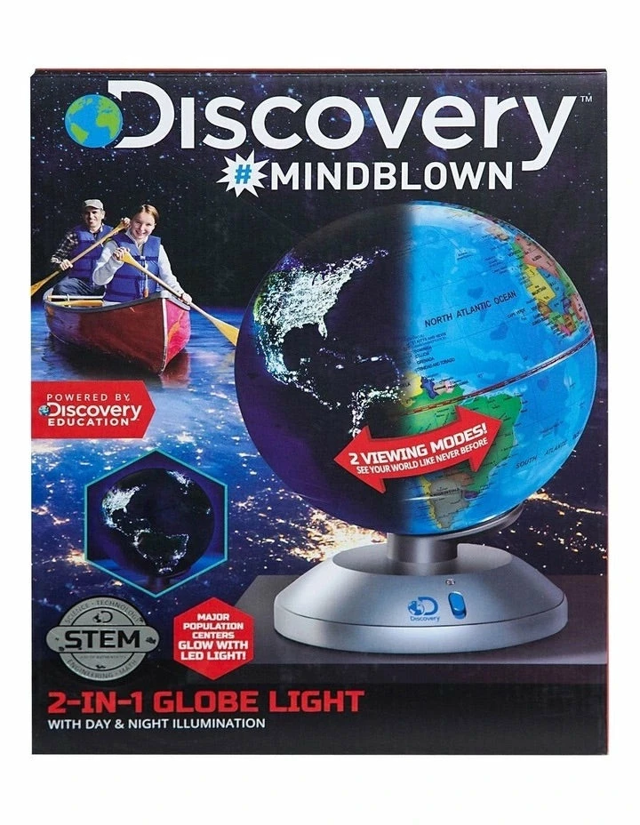 DISCOVERY 2 IN 1 GLOBE DAY/NIGHT 3 DISCOVERY 2 IN 1 GLOBE DAY/NIGHT