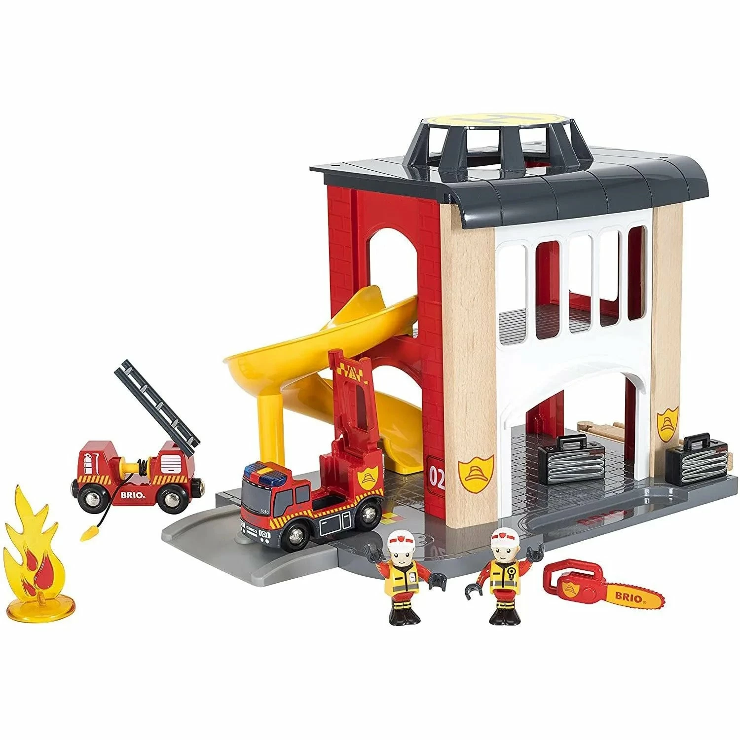 BRIO FIRE STATION 12 PIECES 5 BRIO FIRE STATION 12 PIECES - Image 3
