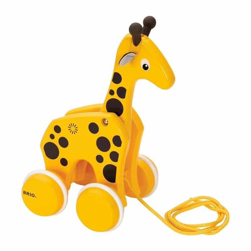BRIO TODDLER PULL ALONG GIRAFFE 4 BRIO TODDLER PULL ALONG GIRAFFE - Image 2