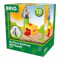 BRIO MY FIRST RAILWAY BELL SIGNAL