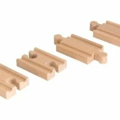 Alternative view of BRIO TRACKS MINI STRAIGHT PACK 4 PCS