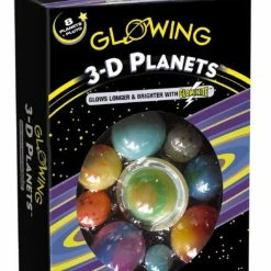 GLOW IN THE DARK 3D PLANETS