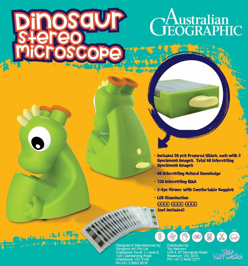 AUS GEO DINO MICROSCOPE 3 AUS GEO DINO MICROSCOPE