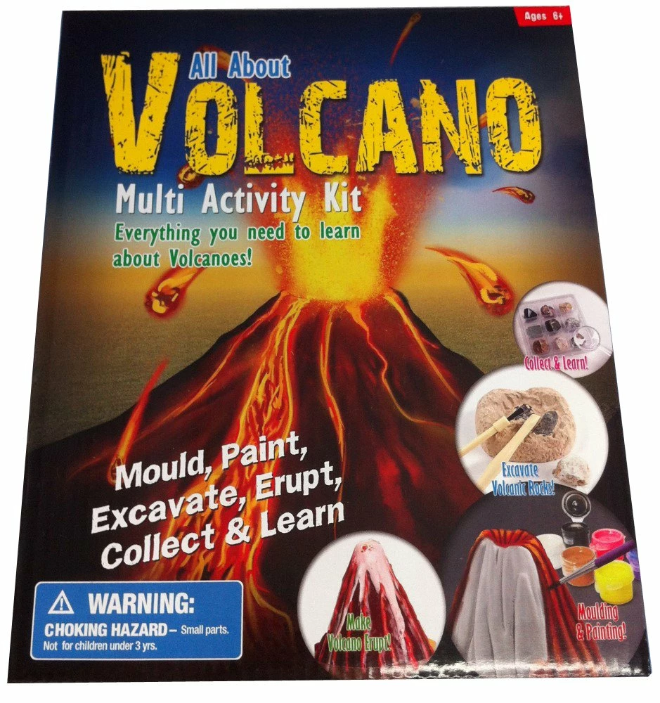 VOLCANO ACTIVITY KIT 4 VOLCANO ACTIVITY KIT - Image 2